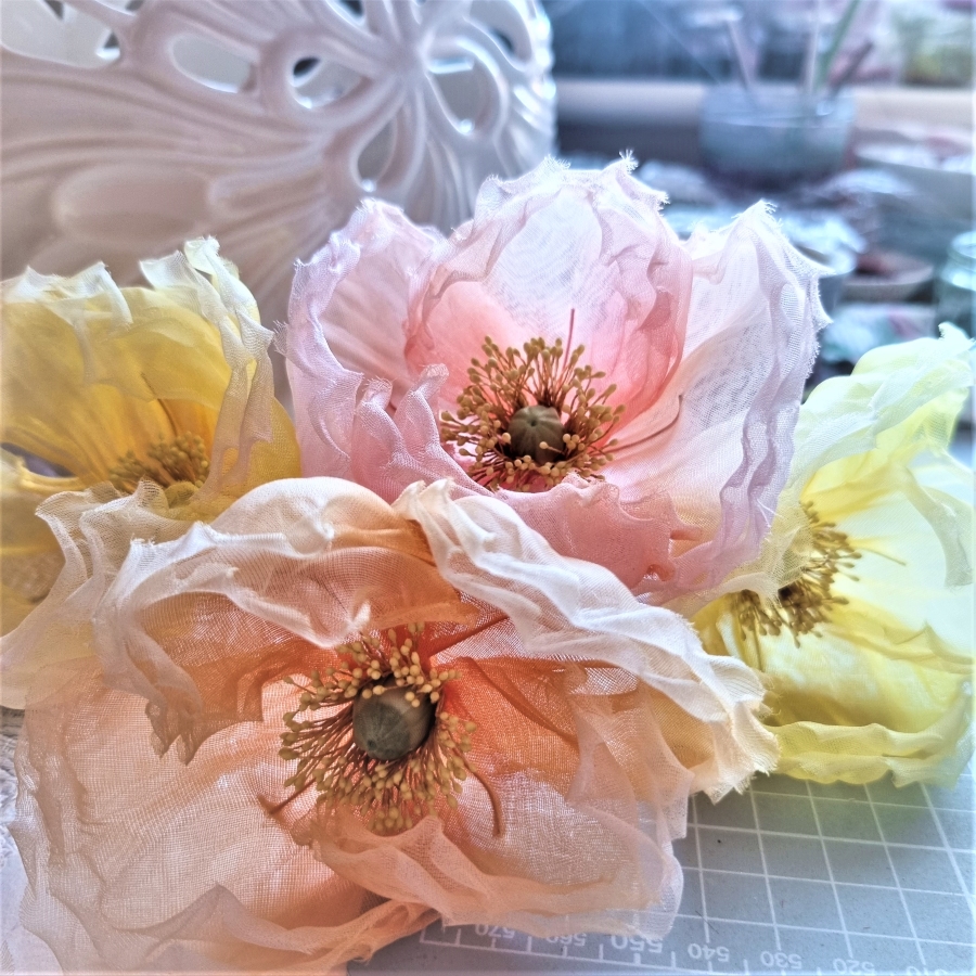 how to make silk flowers - PresentPerfect Creations