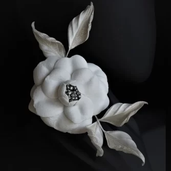 white velvet camellia 1