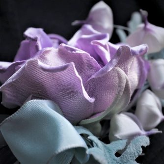 silk rose wedding boutonniere detail 800