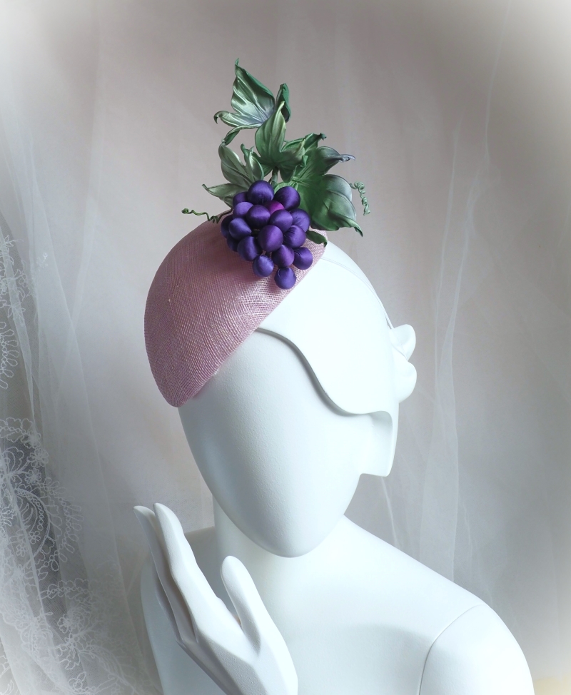 fabric grapes hat