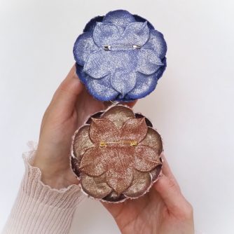 tweed camellia brooches back 800