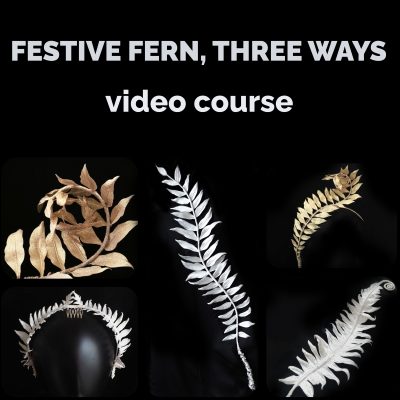 ⸙ NEW ⸙ FESTIVE FERN, three ways Video Course