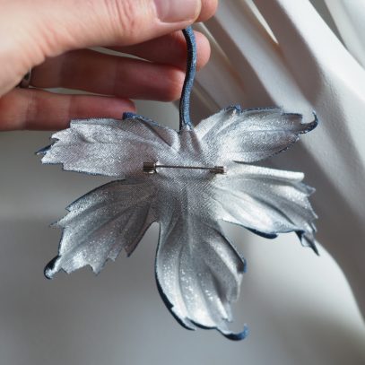 denim maple leaf brooches back 800