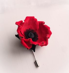 red velvet veteran poppy