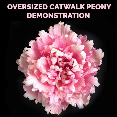 PRESALE 29th May 2025 – Online event on NEW SILK PEONY FLOWER
