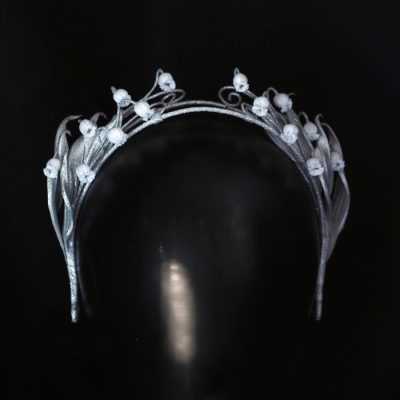 Fabric Lily of the Valley TIARA