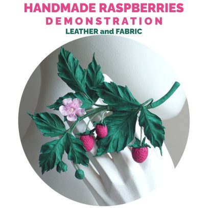 handmade raspberries demonstration