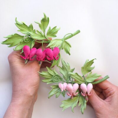NEW Fabric Dicentra Bleeding Heart video tutorial